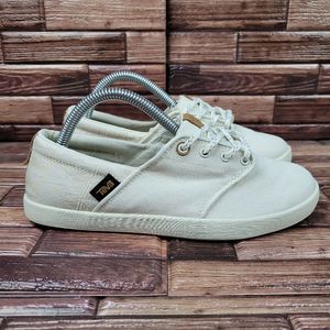 Teva Willow Lace-Up Canvas Sneakers Size 5.5